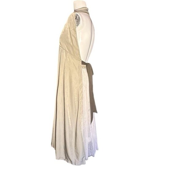 Eclin One Shoulder long Apron Dress NWT Sage Green S/M Tutu Tule Skirt Japan - Picture 8 of 16